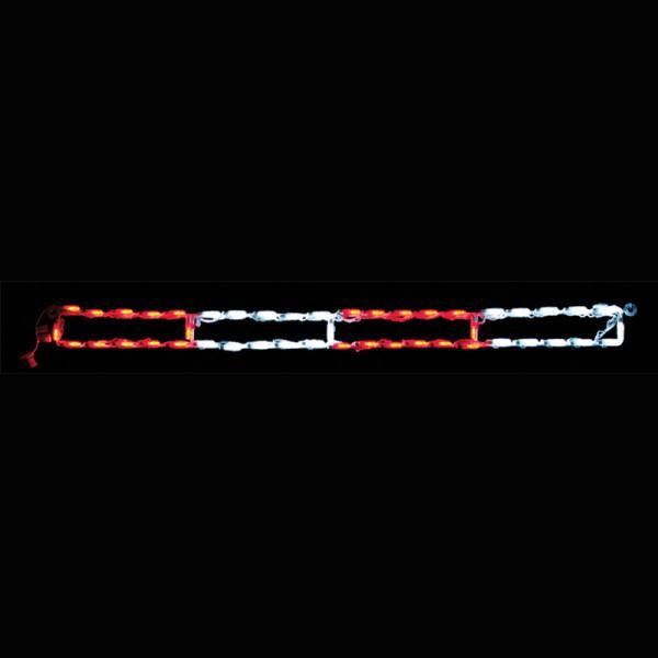 LED PEPPERMINT STICK (RED/WHITE) -Set of 12- #LED-PS44